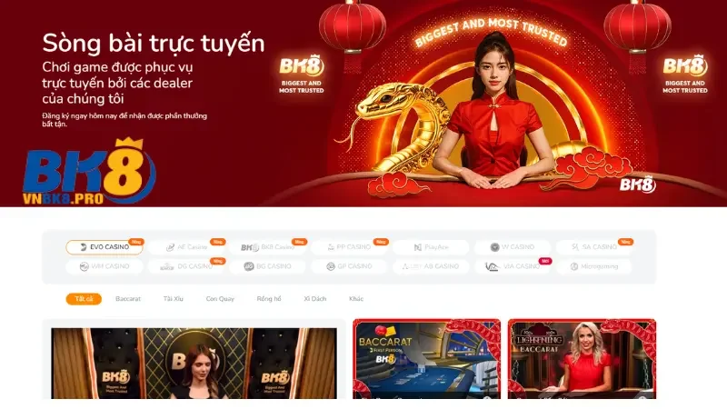 BK8 Casino Trực Tuyến – Chơi Casino Online Đẳng Cấp