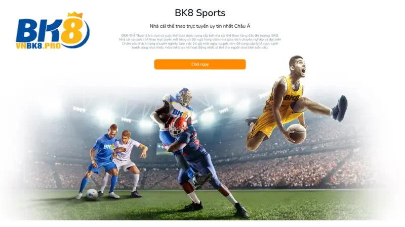 Thể Thao BK8 – Nhà Cái Cá Cược Thể Thao Kèo Cao